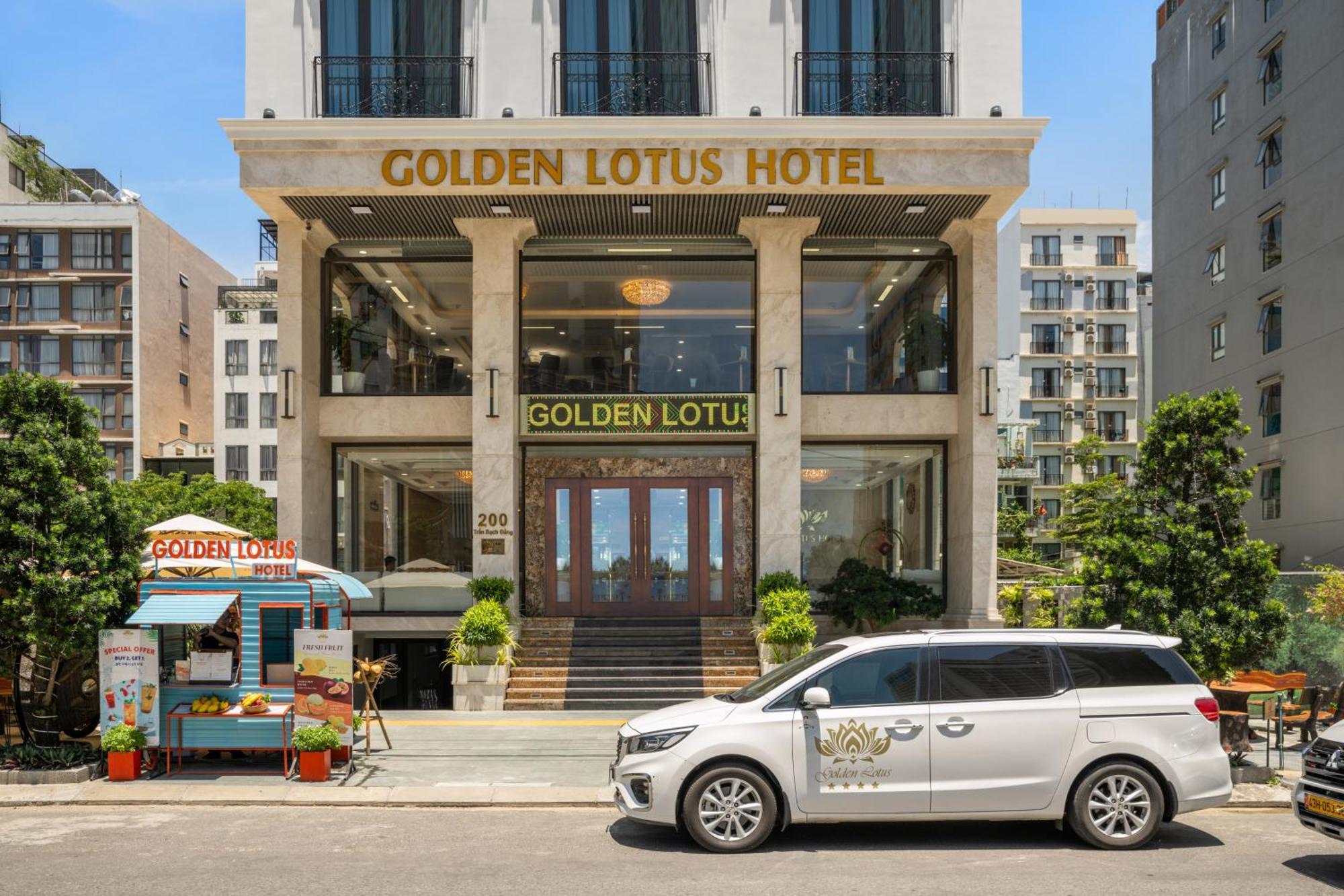 ゴールデン ロータス ホテル ダナン市 エクステリア 写真